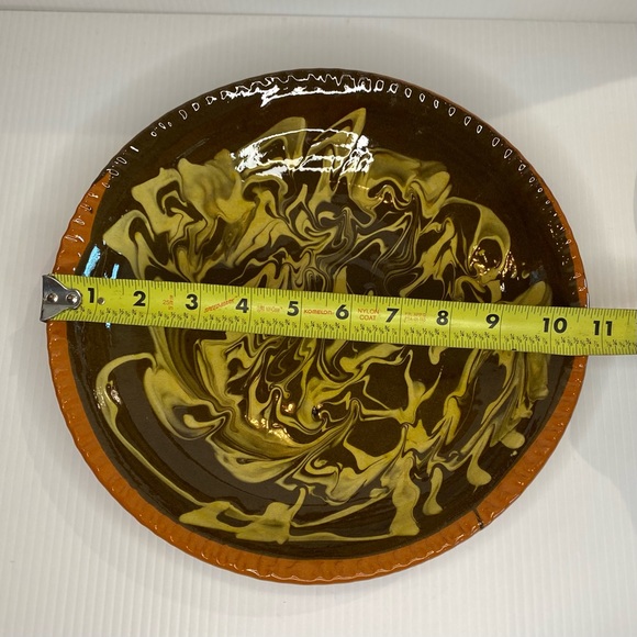 Vtg Colonial Williamsburg Restoration Redware Pottery Set Of 4 Pieces - Picture 4 of 14